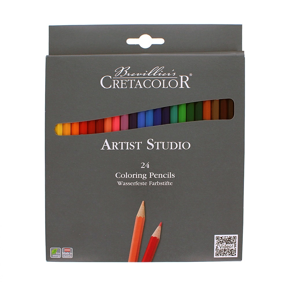 Cretacolor Artist Studio Coloring pencils 24-pack
