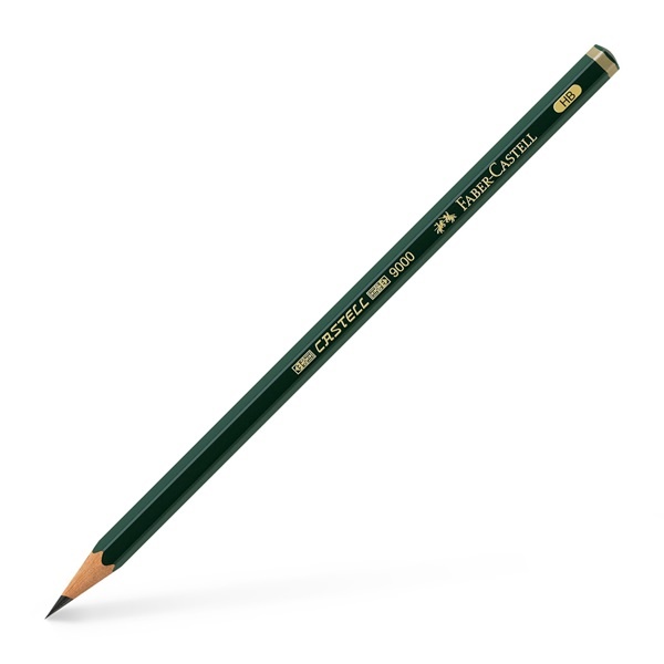 Pencil Castell 9000 in the group Pens / Writing / Pencils at Pen Store (105057_r)