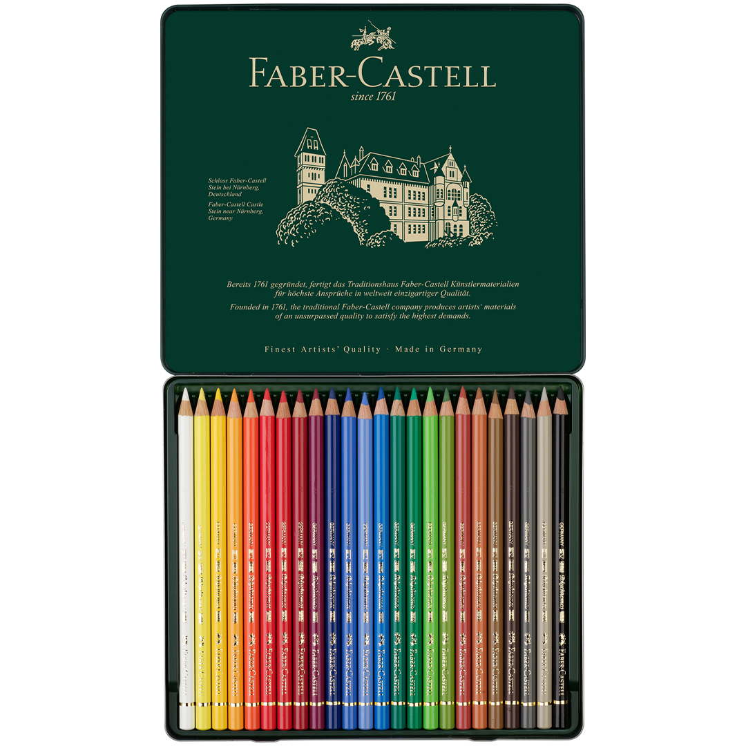 Faber-Castell Coloring pencils Polychromos 24-set | Pen Store