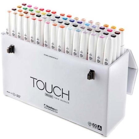 Twin Brush Marker 60-set A in the group Pens / Artist Pens / Illustration Markers at Pen Store (105318)
