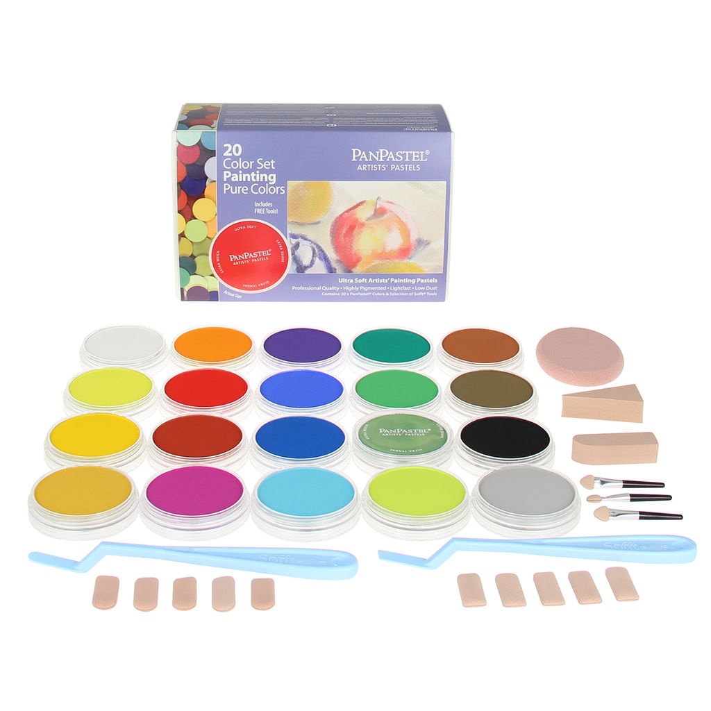 パンパステル panpastel 20色 セット ホルベイン]パンパステル20色セット ペインティング 30201
