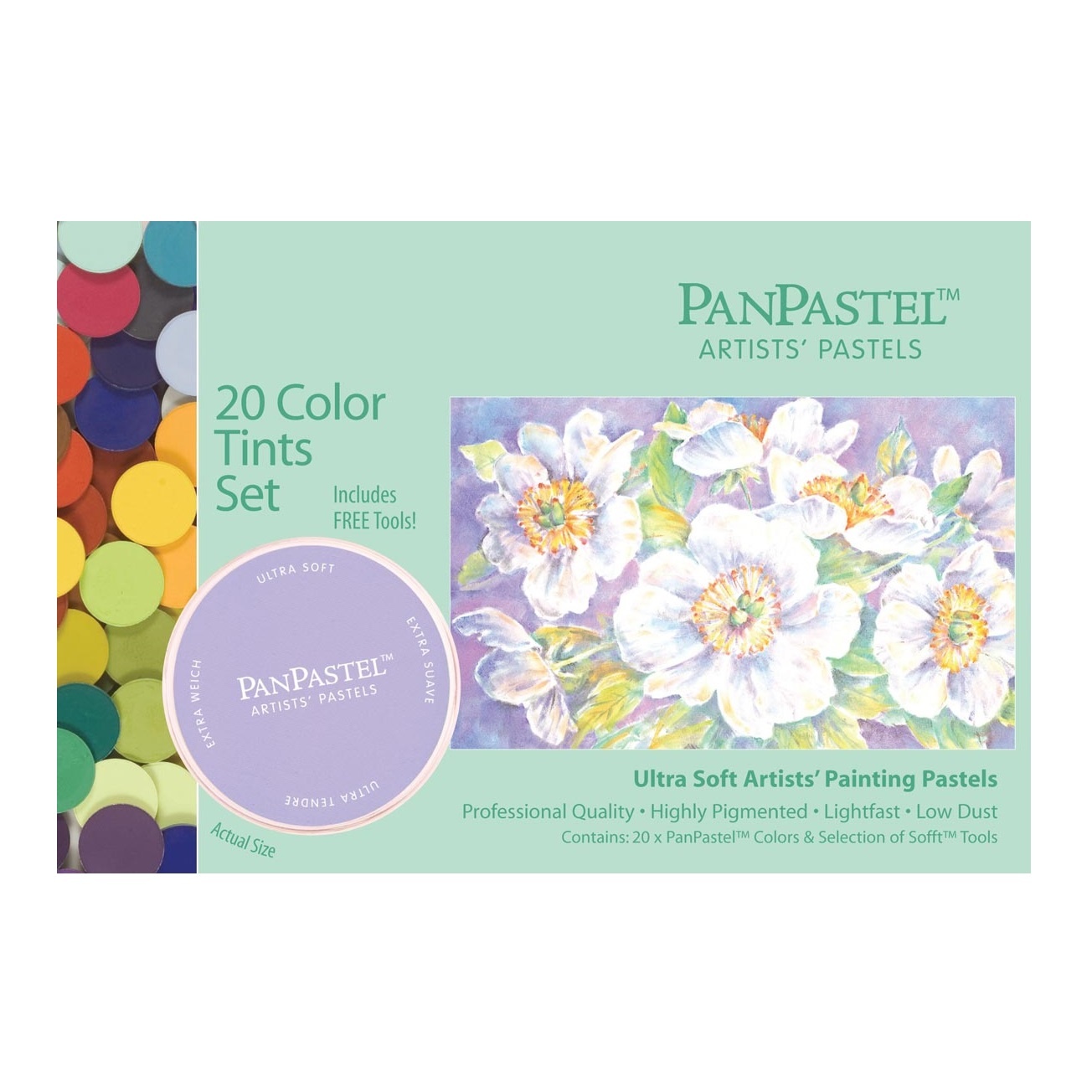Pan Pastel 20 Piece Painting Set (Assorted Colors)