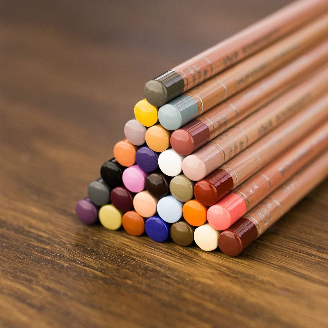 Caran d'Ache Luminance Colored Pencil - Natural Russet