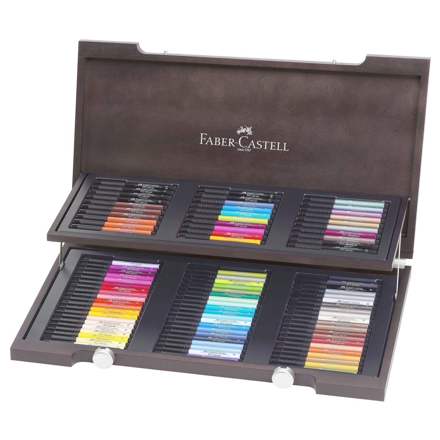 Faber-Castell : Pitt : Artists Brush Pen : Set of 12 : Bright Colours