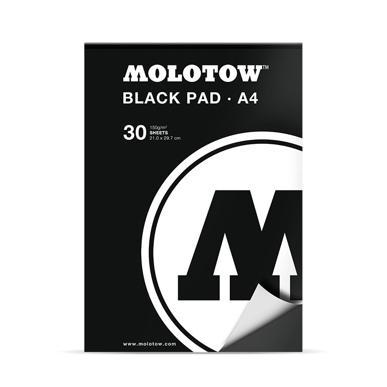 Molotow Basic Black Pad A4 