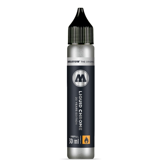Molotow Liquid Chrome REFILL 30ml in the group Pens / Pen Accessories / Cartridges & Refills at Pen Store (106522)