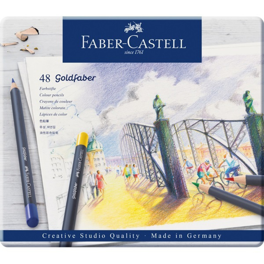 Faber-Castell Color Pencil Goldfaber Aqua 48-set | Pen Store