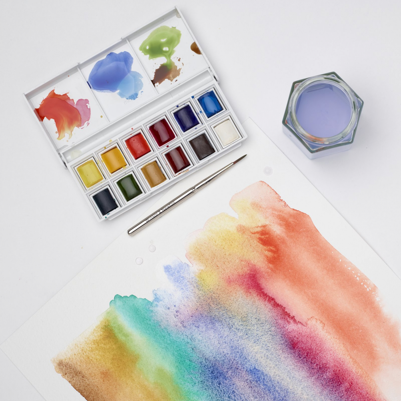 Cotman Water Colors Sketchers Pocket Box in the group Art Supplies / Colors / Watercolor Paint at Pen Store (107243)