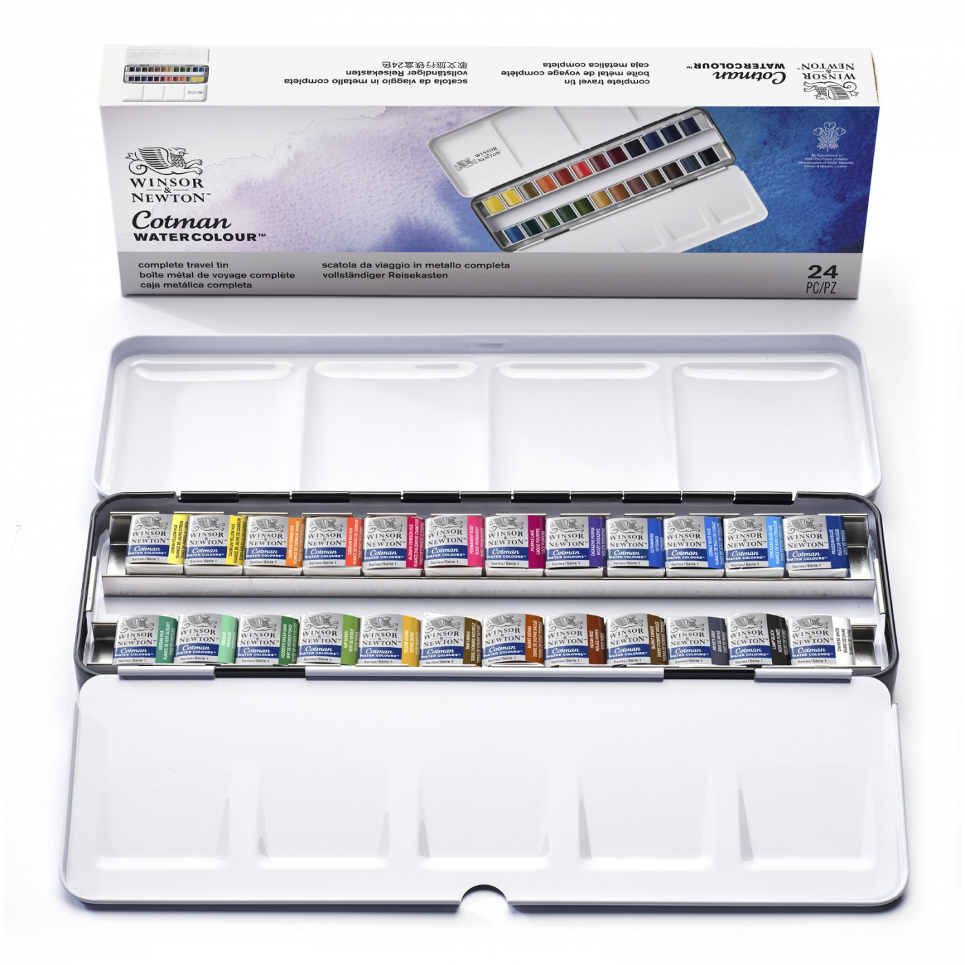 Cotman Water Colors Sketchers Metal Box