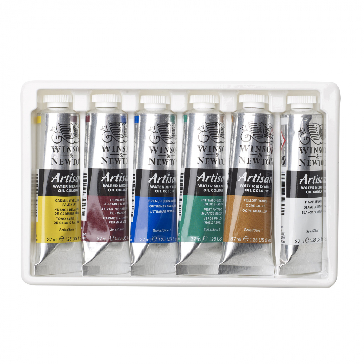 Artisan Water Mixable Oil Color Beginners 6-set 37 ml in the group Art Supplies / Colors / Oil Paint at Pen Store (107252)