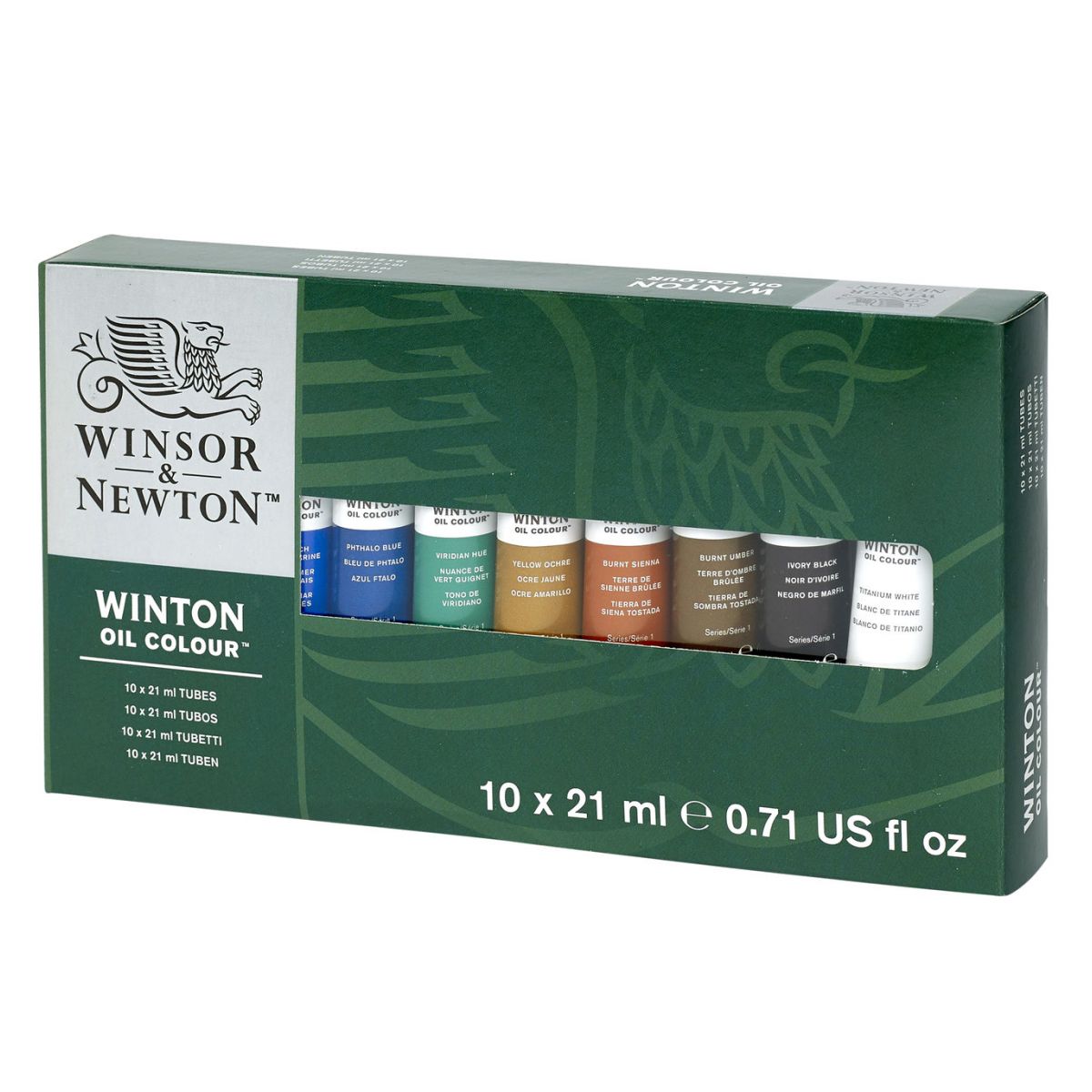 Winsor & Newton Winton Oil Color Tube 21 ml 10-set | Pen Store
