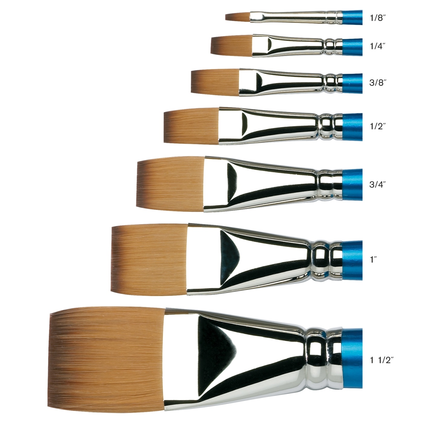 Cotman Brush - Series 666 Flat 1/2 in the group Art Supplies / Product series / W&N Cotman at Pen Store (107631)