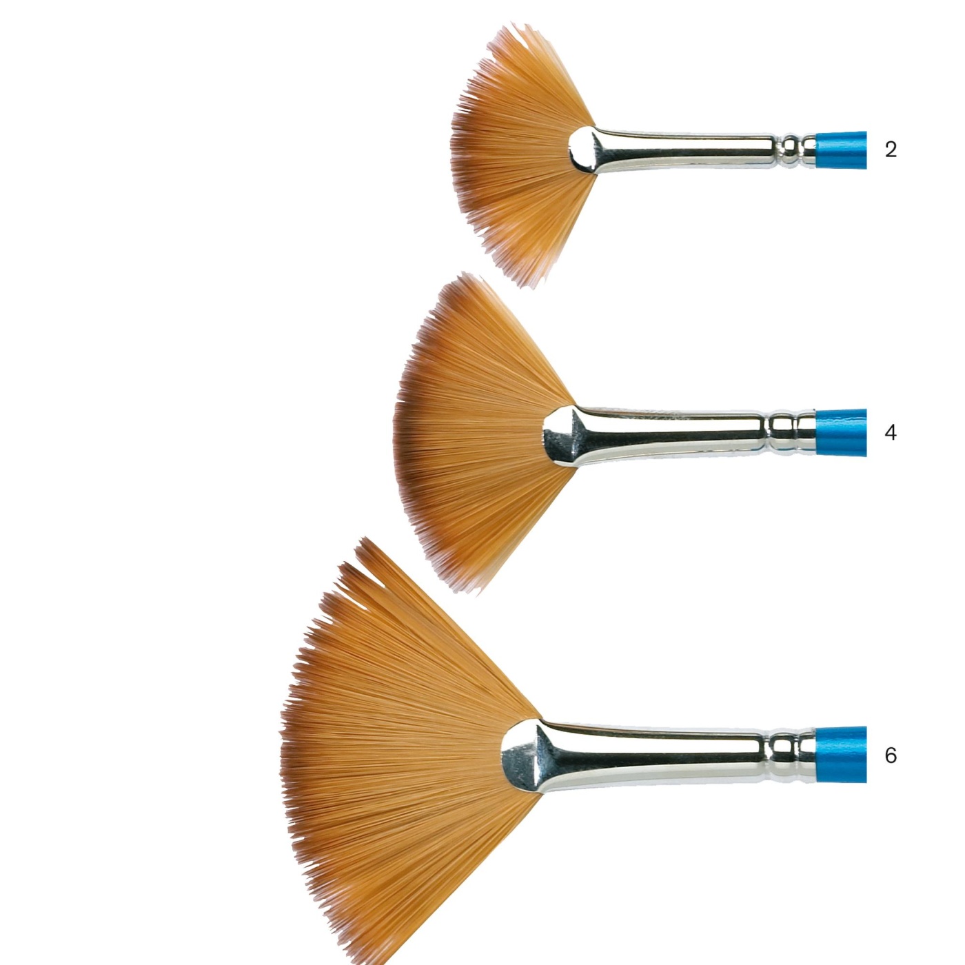 Cotman Brush - Series 888 Fan 6 - Short Handle in the group Art Supplies / Brushes / Synthetic Brushes at Voorcrea (107652)