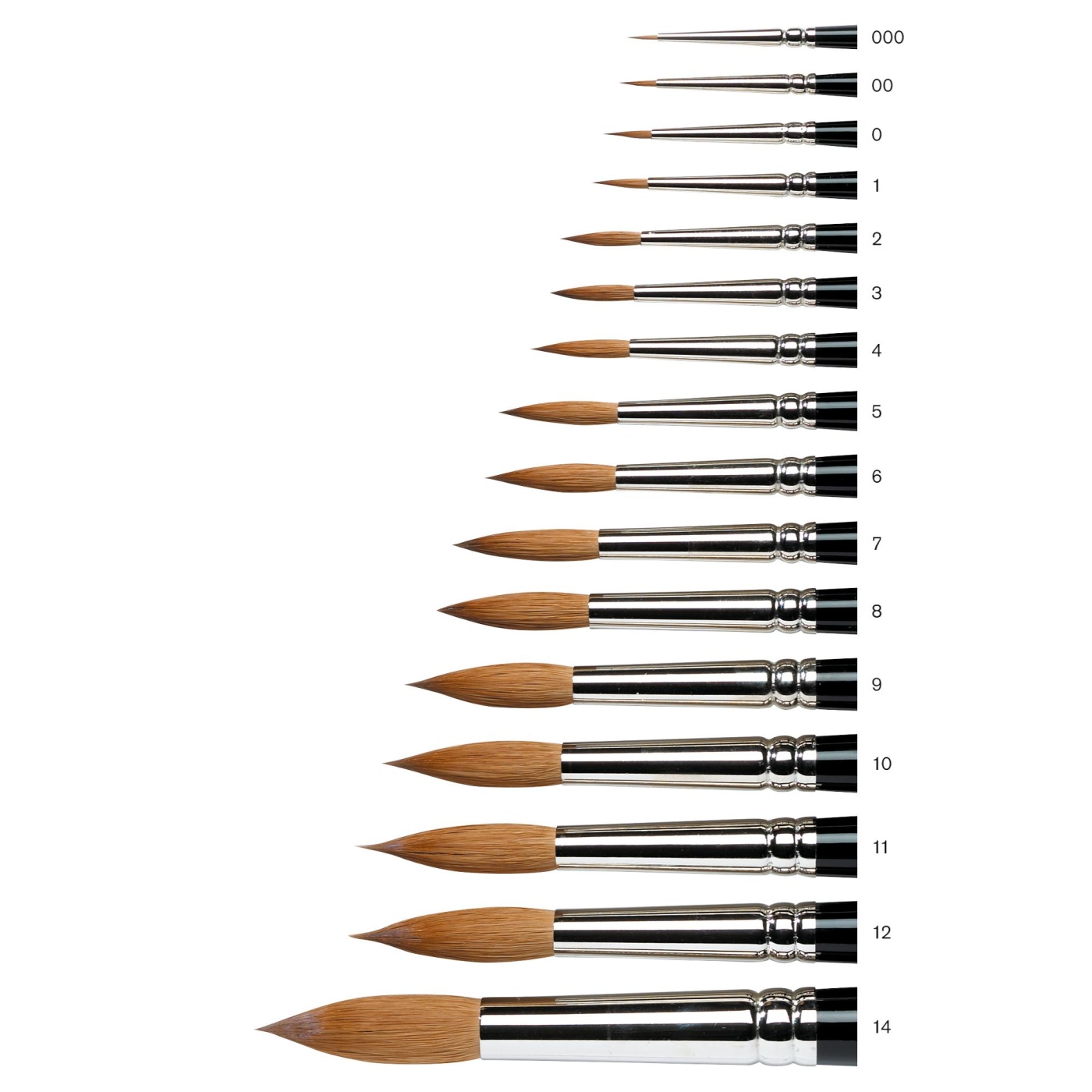 Series 7 Kolinsky Sable Brush 2 in the group Art Supplies / Brushes / Natural Hair Brushes at Pen Store (107669)