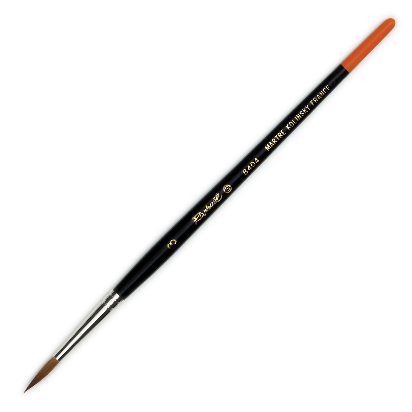 Pure Kolinsky Sable Brush Round 8404 St 3 in the group Art Supplies / Brushes / Natural Hair Brushes at Pen Store (108296)