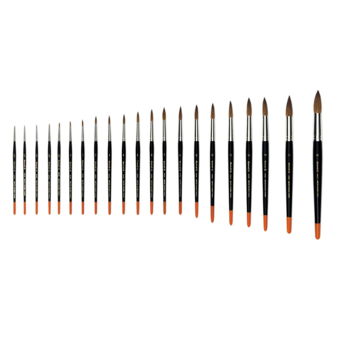 Pure Kolinsky Sable Brush Round 8404 St 3 in the group Art Supplies / Brushes / Natural Hair Brushes at Pen Store (108296)