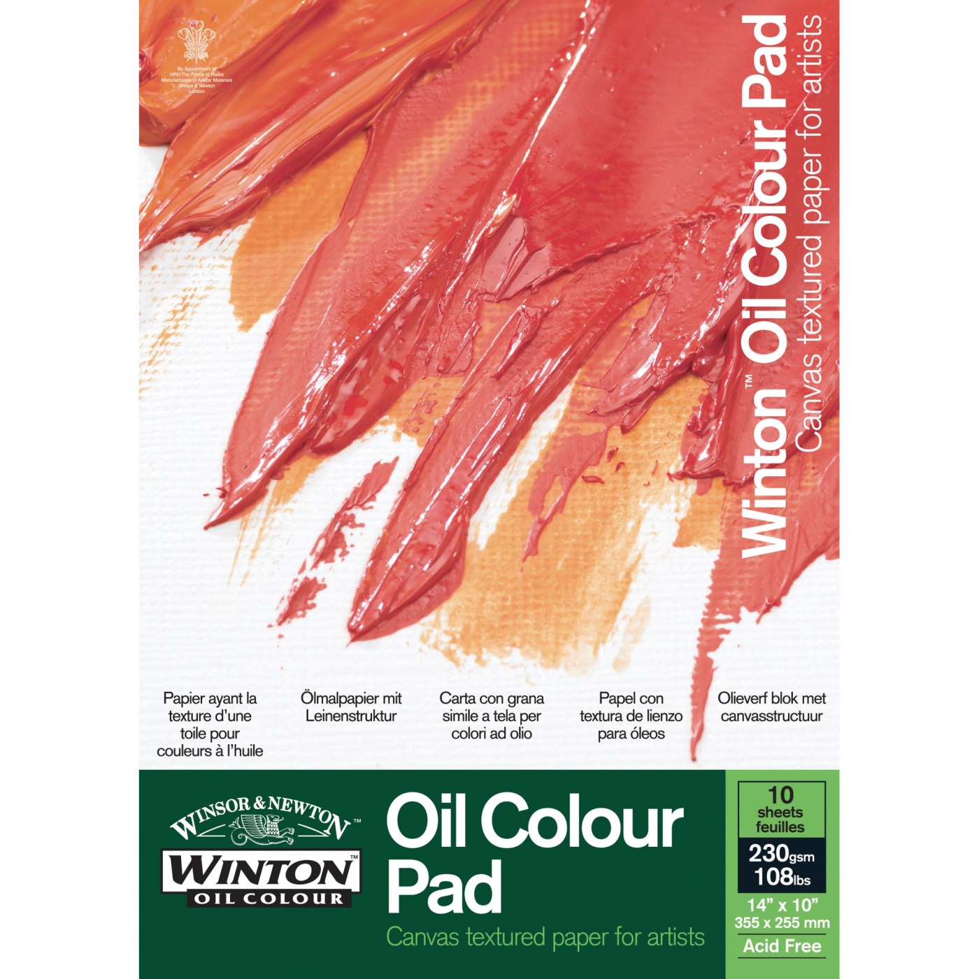 6 Assorted Colours A3 Winsor & Newton Tints Pad for Pastel Paintings 