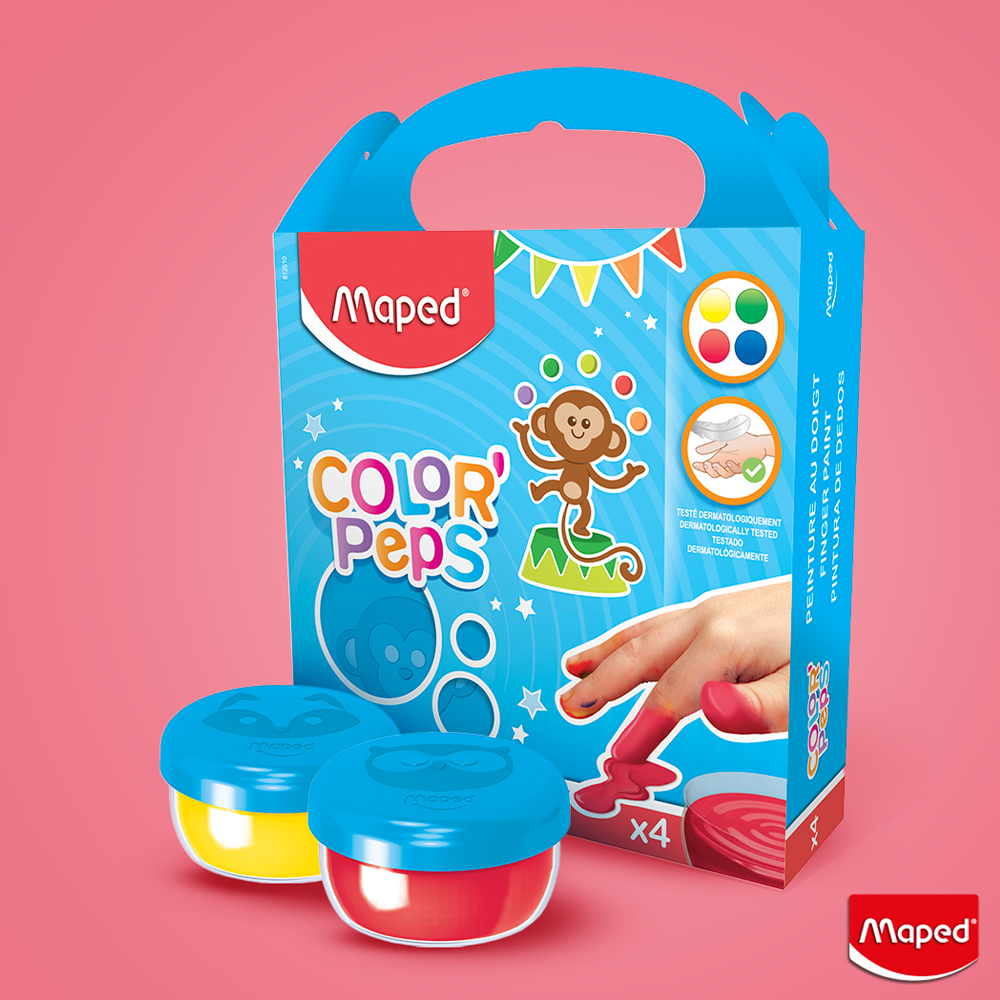Color Peps Early Age 4 Finger Paint Pot 80 g in the group Kids / Kids' Paint & Crafts / Finger Paint at Pen Store (108764)
