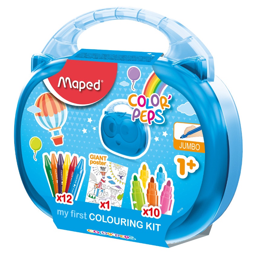 Color Peps Early Age Colouring Case in the group Kids / Kids' Pens / Coloring Pencils for Kids at Pen Store (108777)