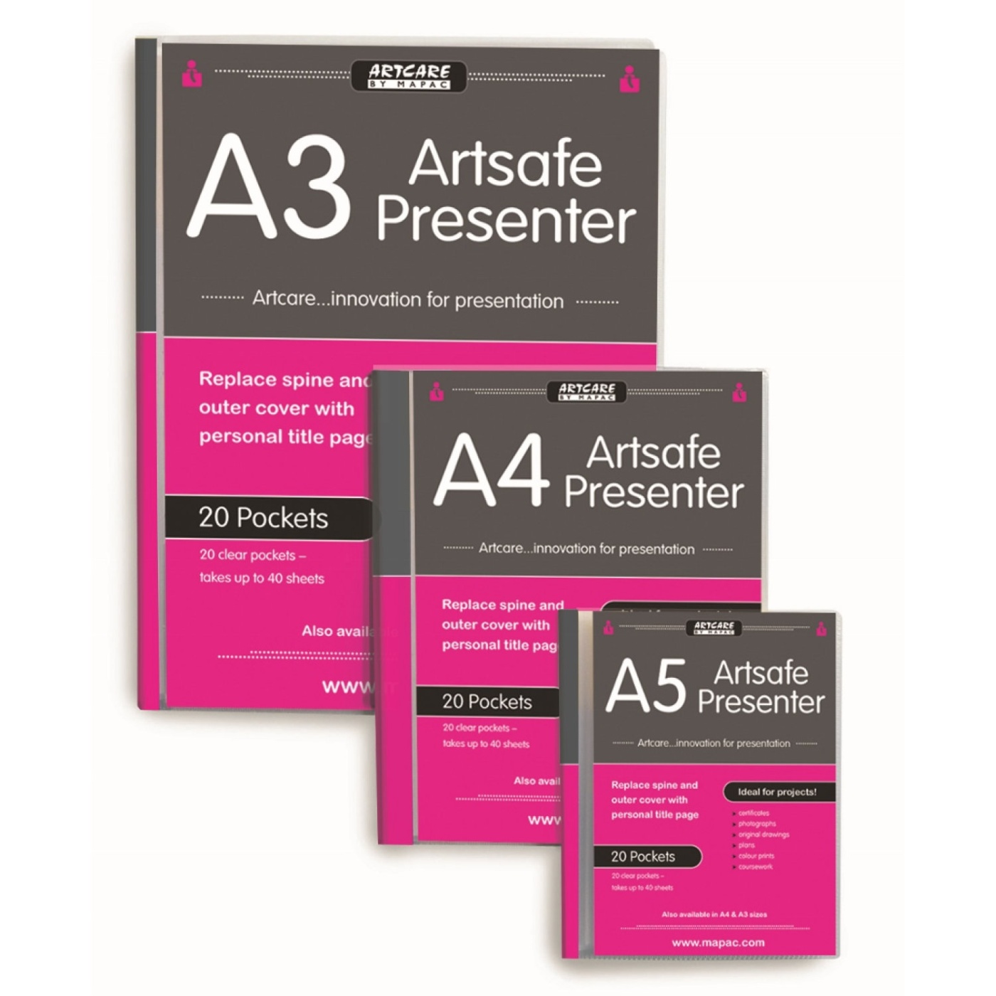 ArtSafe Presenter A5 in the group Art Supplies / Art Accessories / Storage at Pen Store (108786)