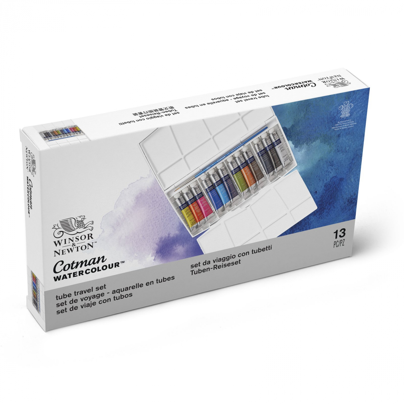 Cotman Tube Water Color Painting box Plus 12x8m in the group Art Supplies / Colors / Watercolor Paint at Pen Store (108804)