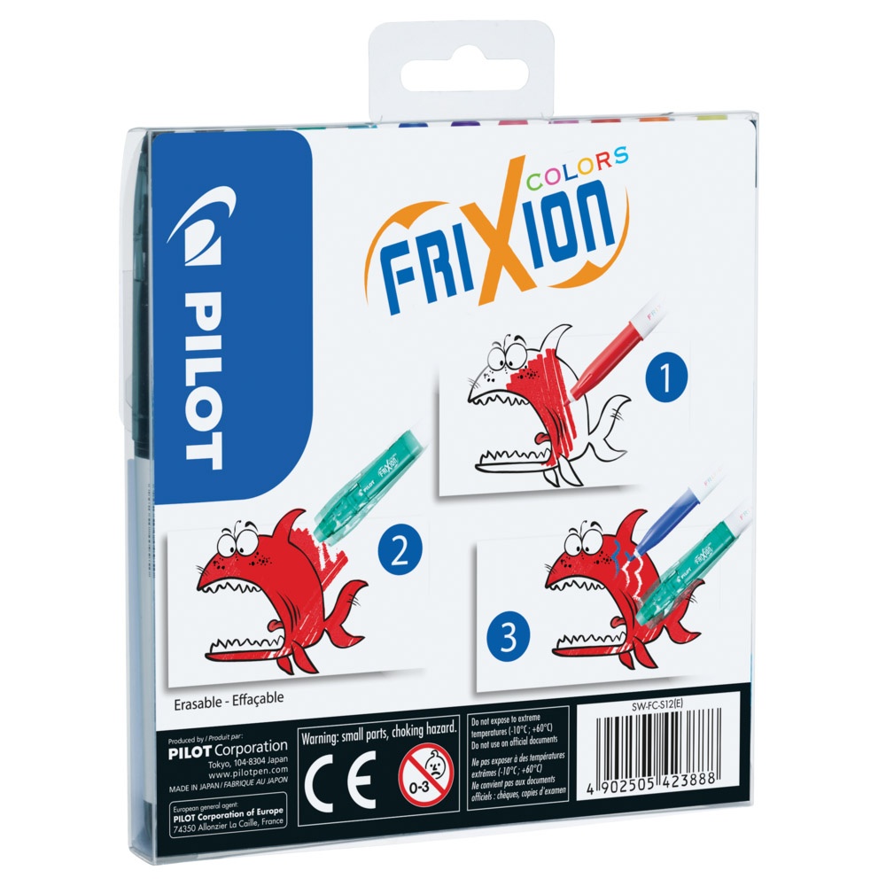 Frixion Colors 12-pack in the group Pens / Artist Pens / Felt Tip Pens at Pen Store (109080)