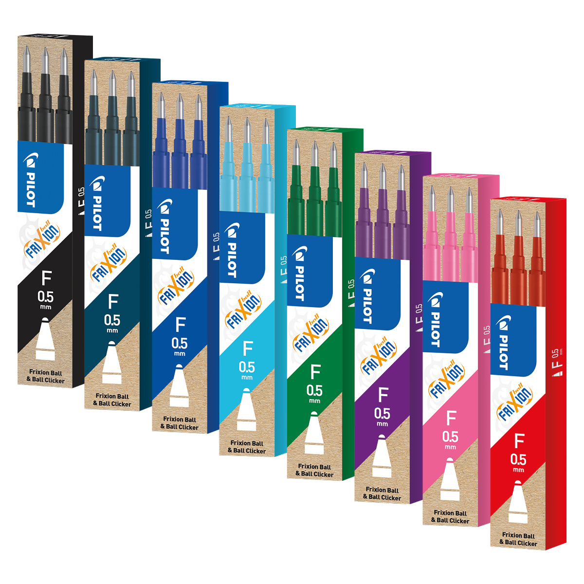Pilot Refill FriXion 0.5 3-pack