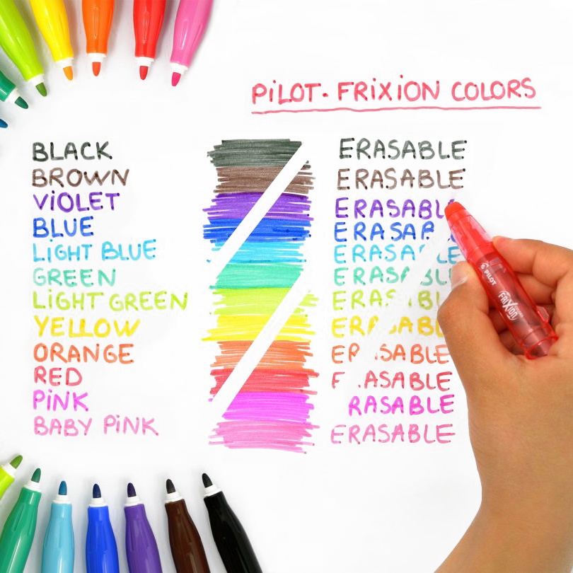 Frixion Colors 6-pack in the group Pens / Artist Pens / Felt Tip Pens at Pen Store (109336)