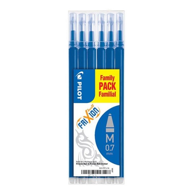 Refill FriXion 0.7 6-pack in the group Pens / Pen Accessories / Cartridges & Refills at Pen Store (109389_r)