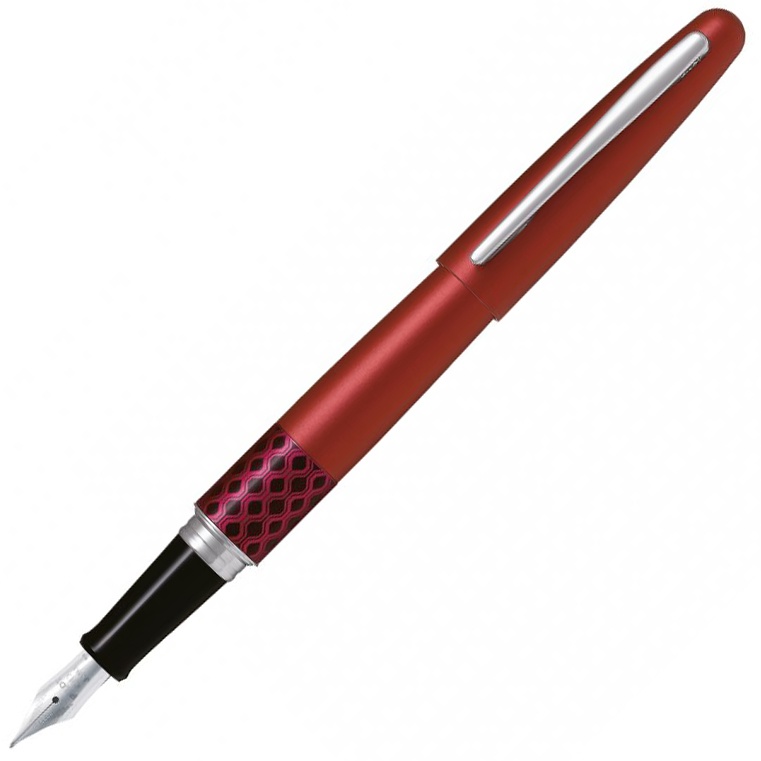 MR Retro Pop Fountain Pen Metallic Red in the group Pens / Fine Writing / Fountain Pens at Pen Store (109500)