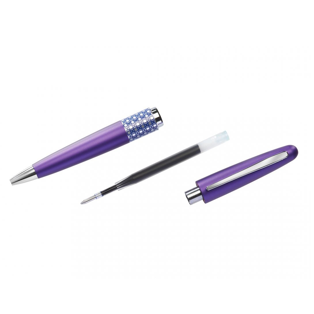 MR Retro Pop Ballpoint Metallic Violet in the group Pens / Fine Writing / Gift Pens at Pen Store (109640)