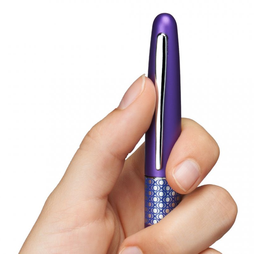 MR Retro Pop Ballpoint Metallic Violet in the group Pens / Fine Writing / Gift Pens at Pen Store (109640)