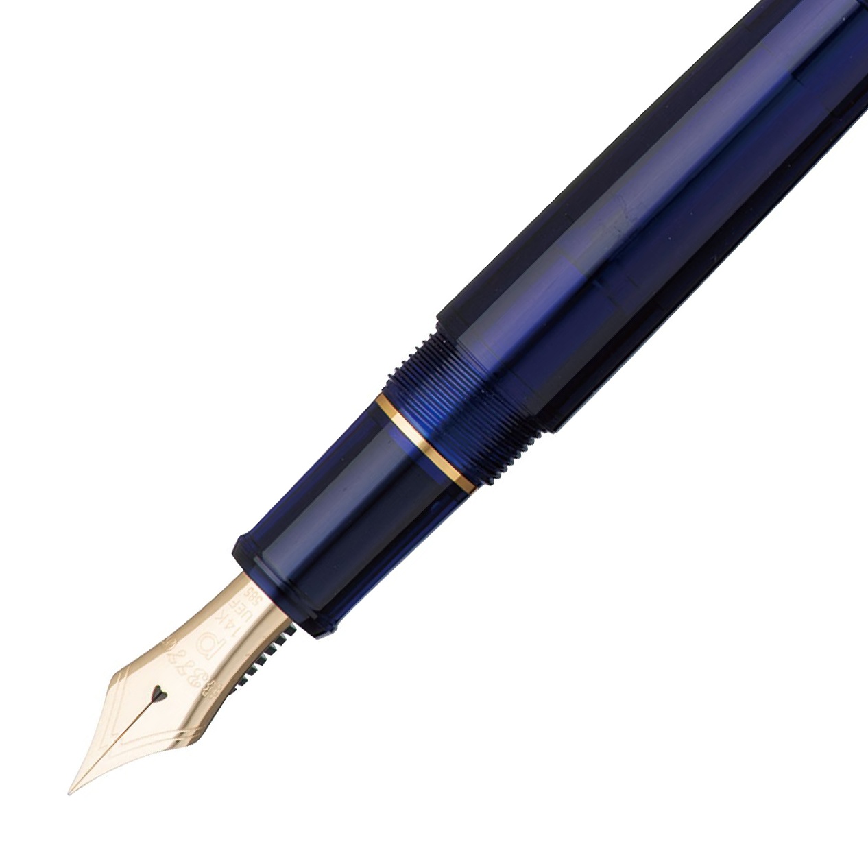 Century Gold Trim Fountain Pen Chartres Blue in the group Pens / Fine Writing / Gift Pens at Pen Store (109833_r)