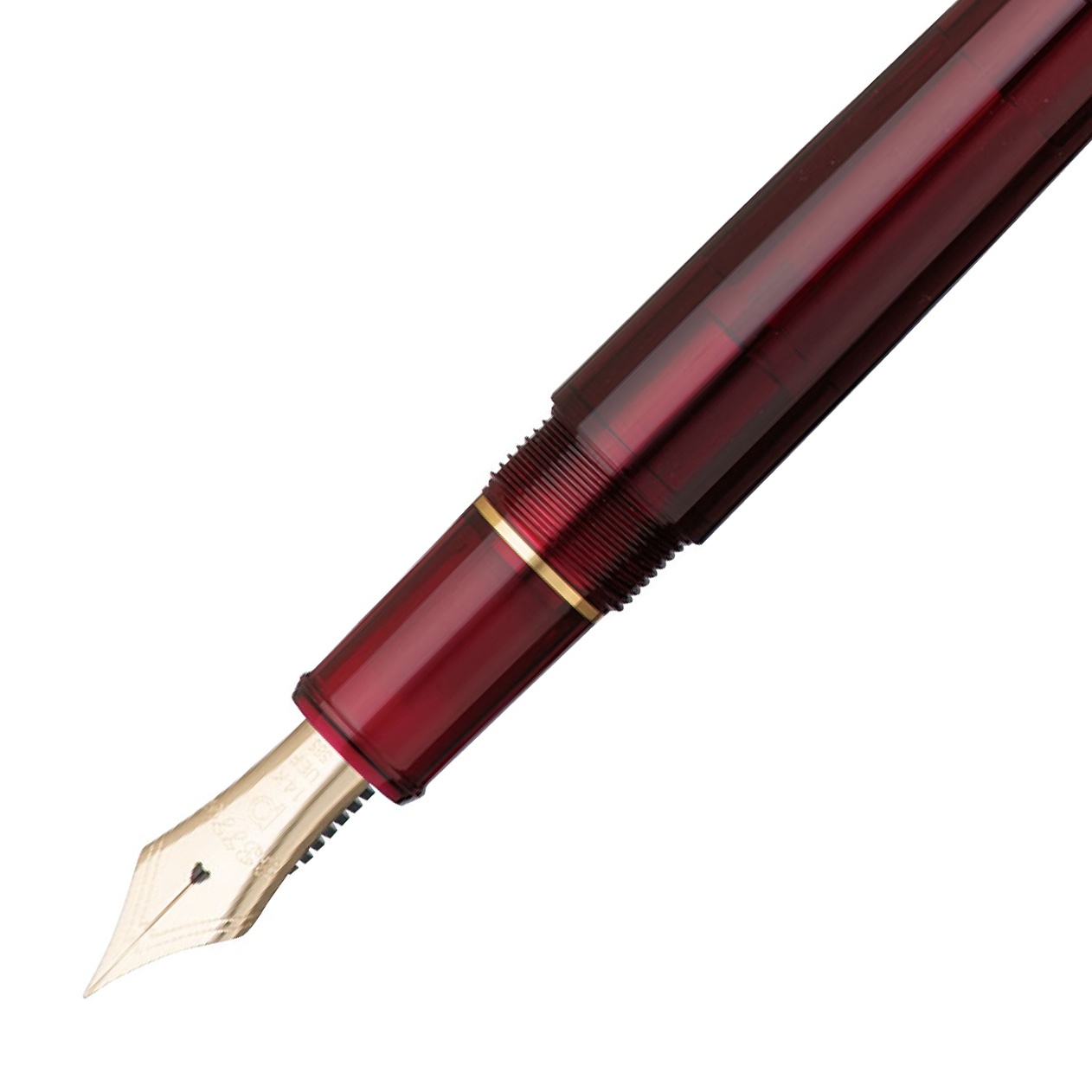 Century Gold Trim Fountain Pen Bourgogne in the group Pens / Fine Writing / Gift Pens at Pen Store (109838_r)