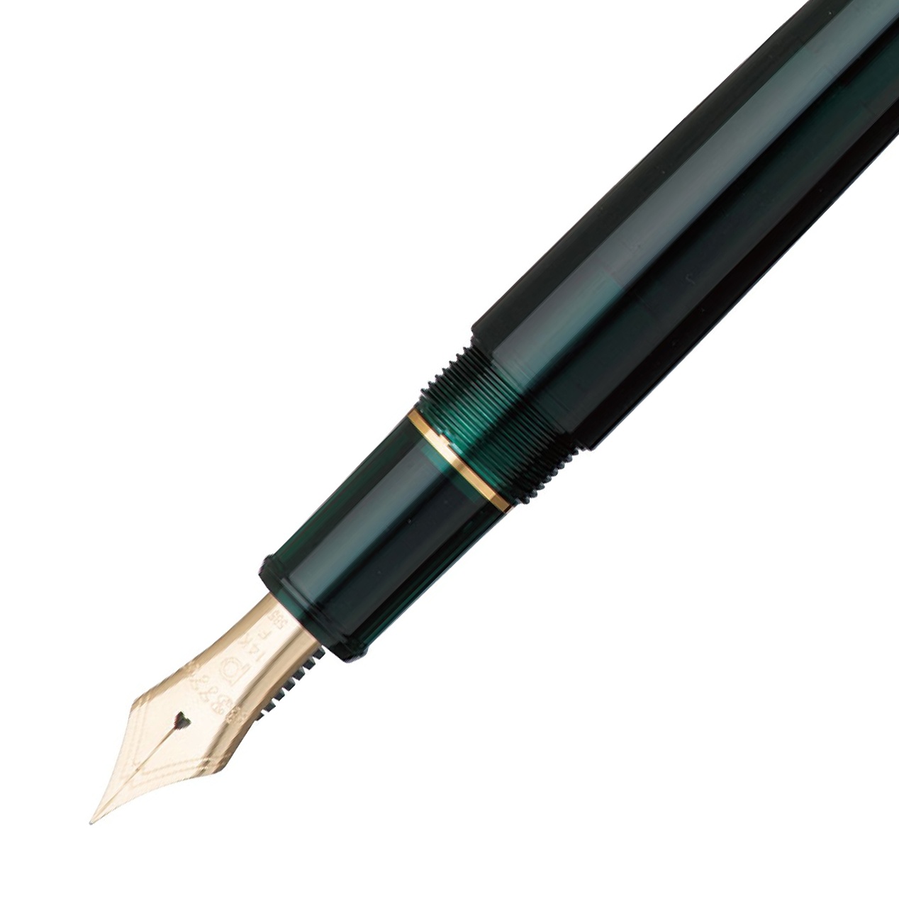 Century Gold Trim Fountain Pen Laurel Green in the group Pens / Fine Writing / Gift Pens at Pen Store (109843_r)