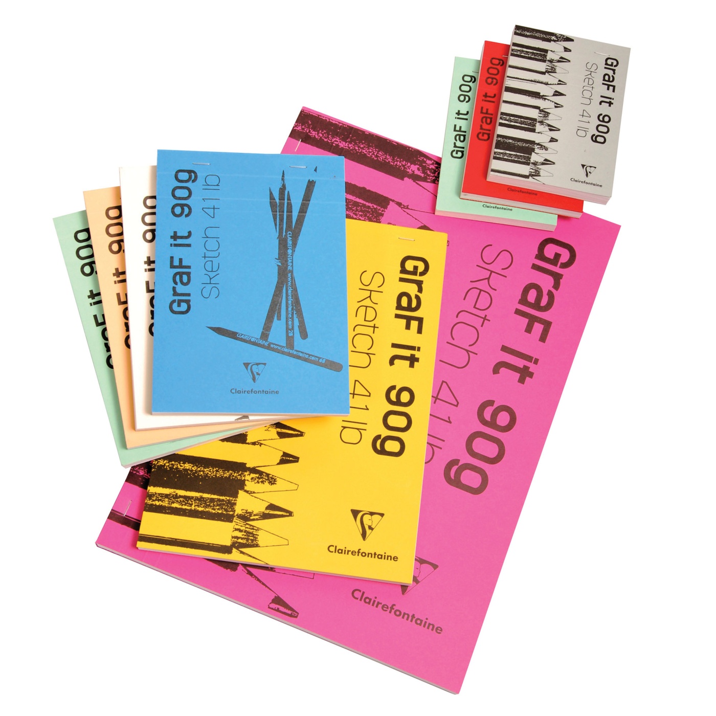 Clairefontaine - Ref 96606C - Head Wirebound Sketch Pad (100