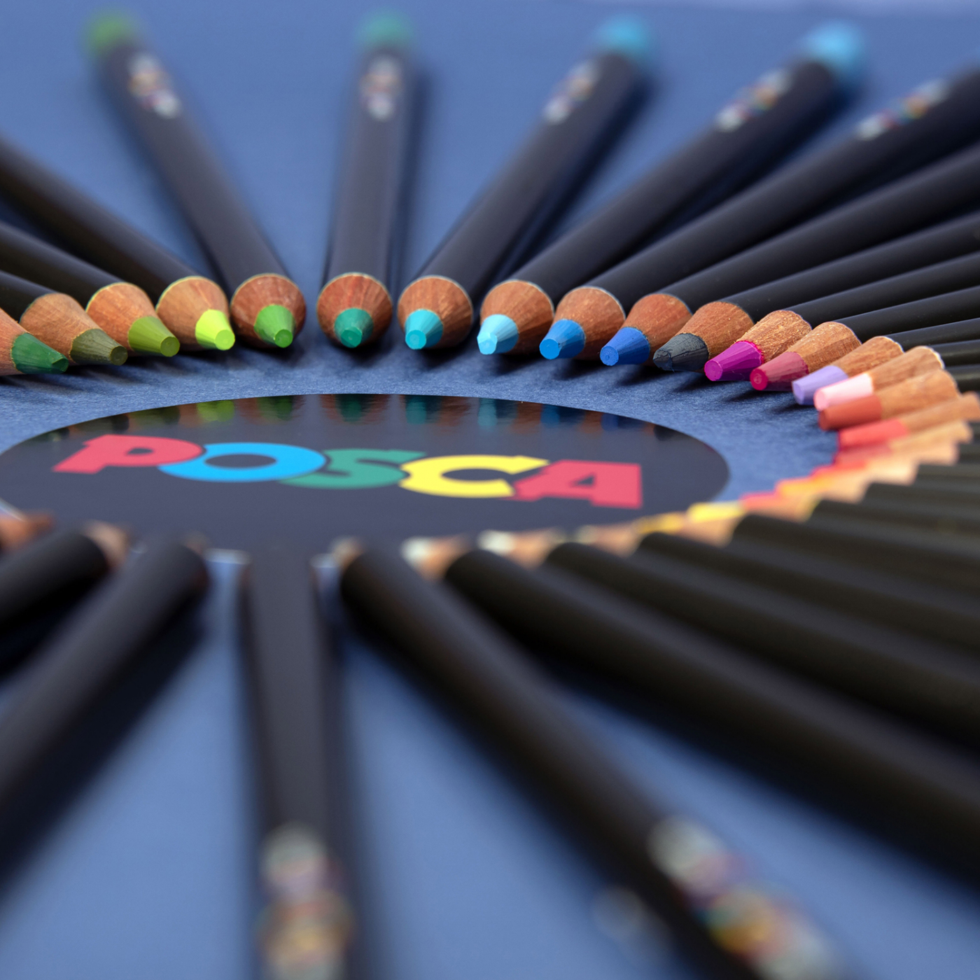 Posca Posca Colored Pencils - Set of 36
