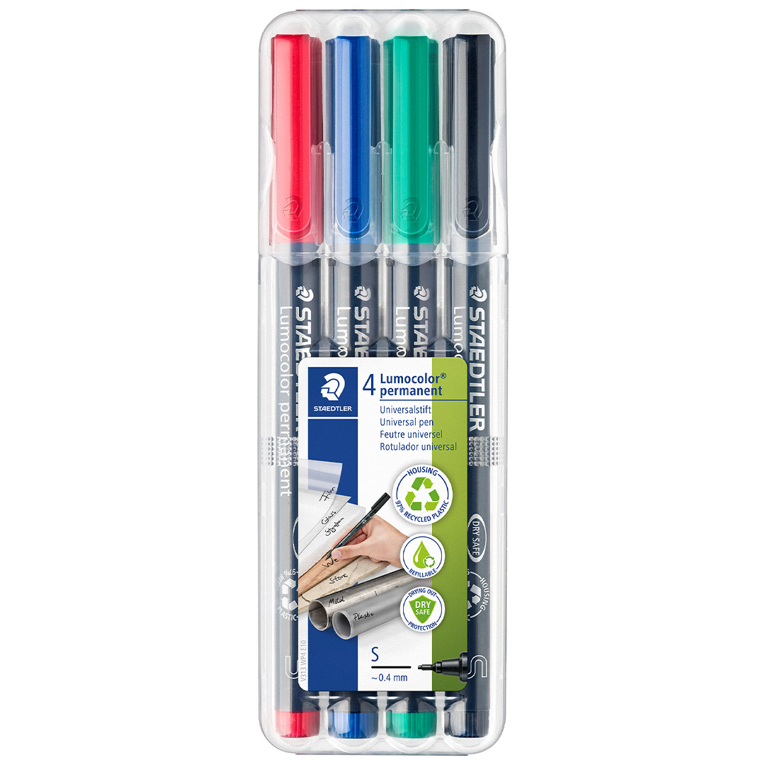 Amazon.com : STAEDTLER 311-6 Lumocolor Universal Non