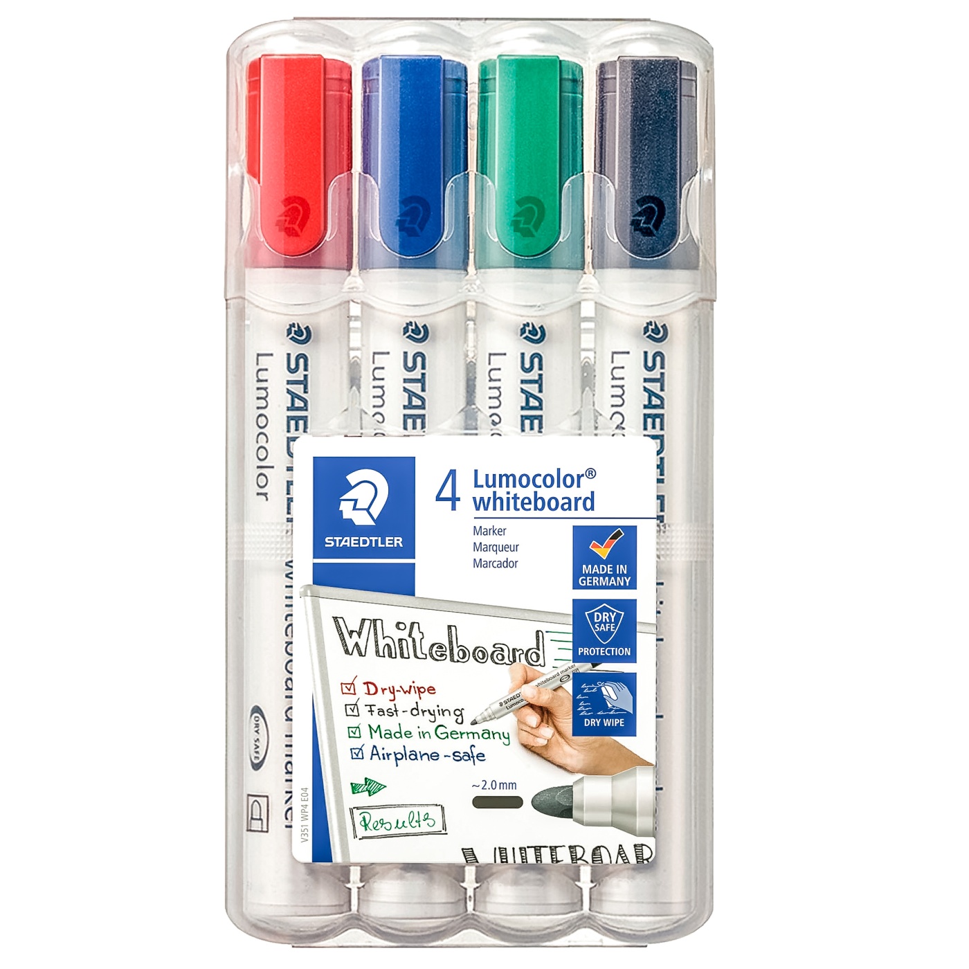4-pack Lumocolor Whiteboard Round in the group Pens / Office / Markers at Pen Store (110992)