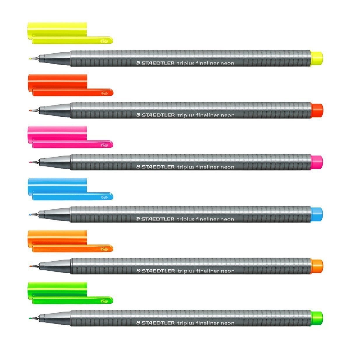 Triplus Fineliner Neon 6-pack in the group Pens / Artist Pens / Felt Tip Pens at Pen Store (110999)