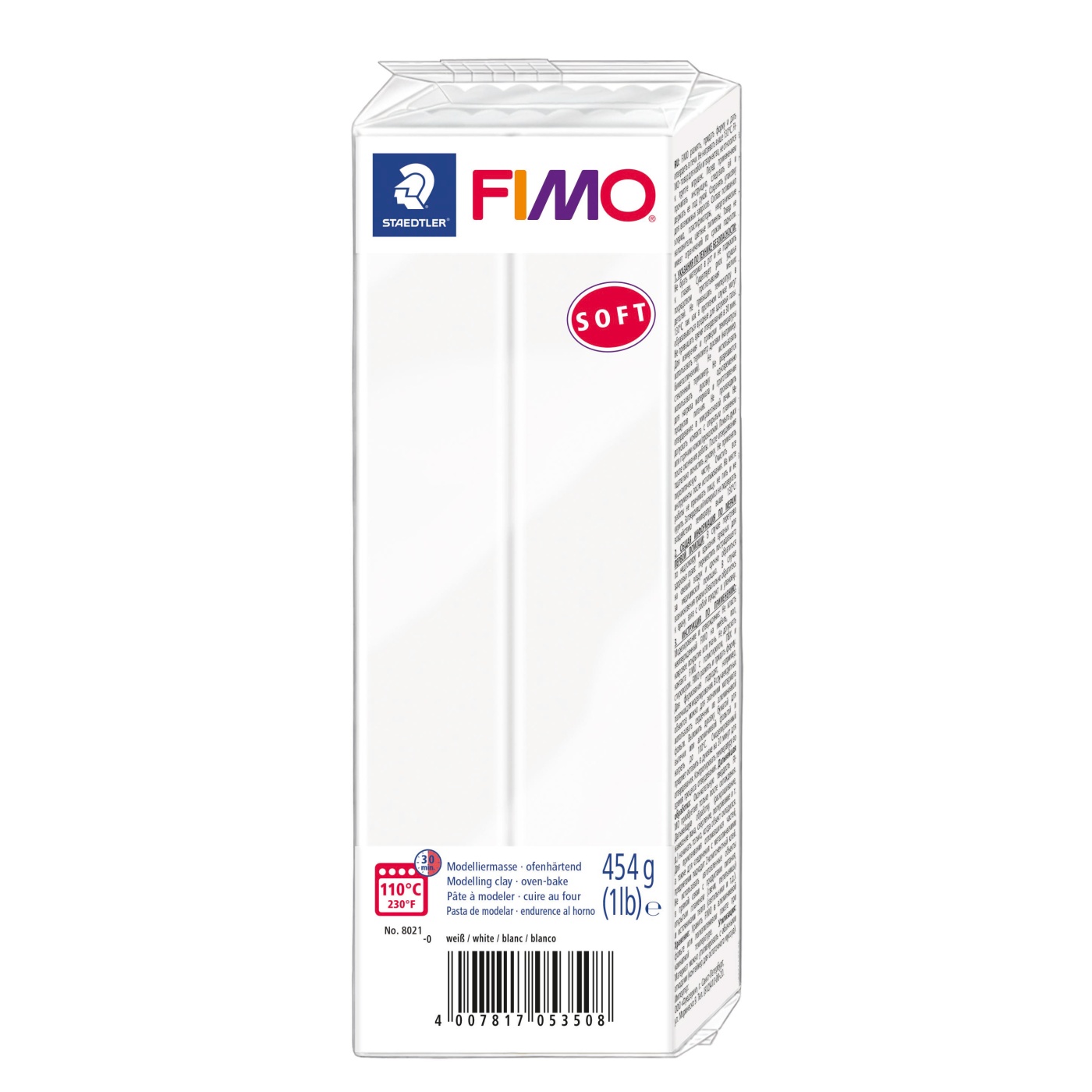 STAEDTLER 8023 C12-3 FIMO Soft Oven Hardening Modelling Clay 12 x 25 g  Blocks - Pastel Colours