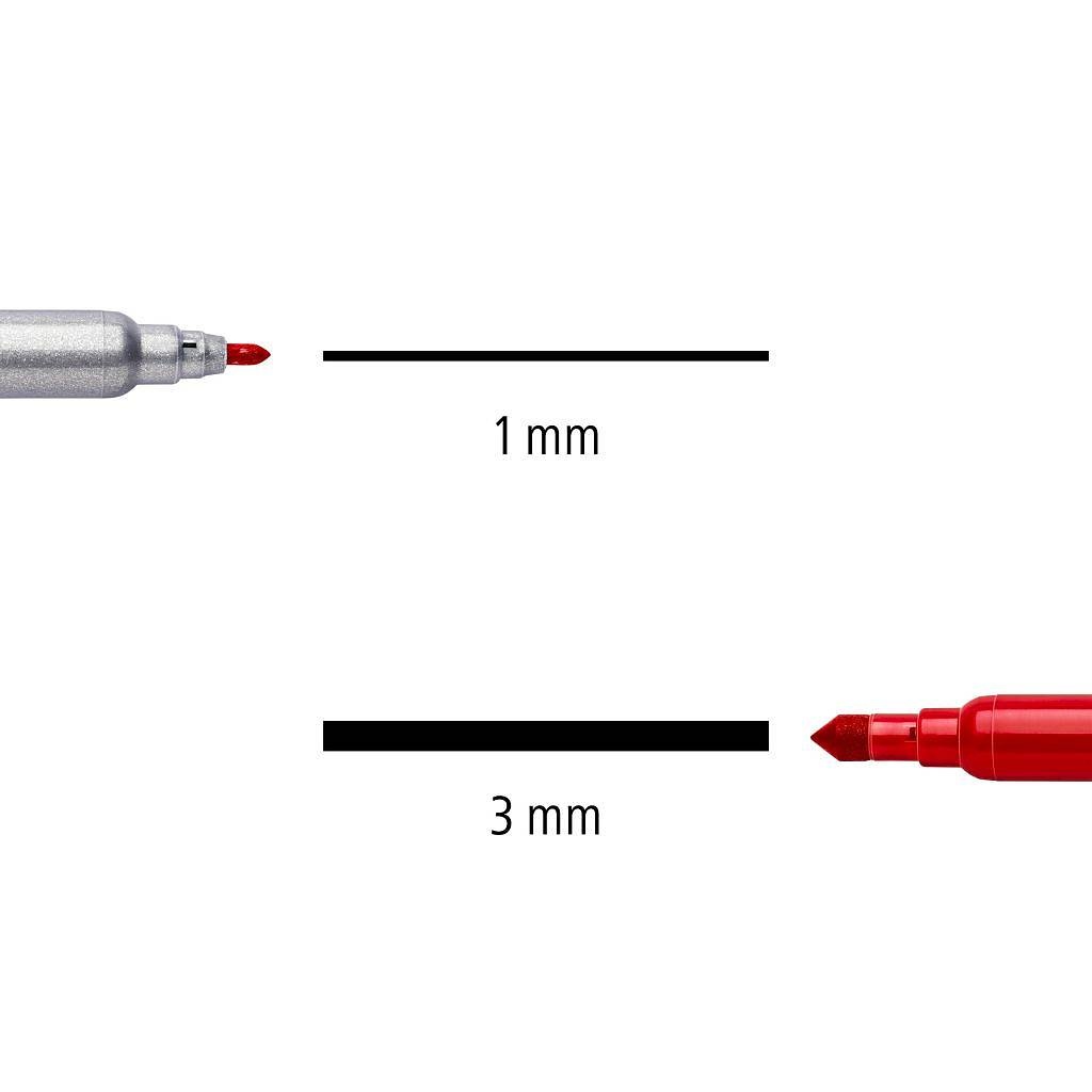 Staedtler Double-Ended Fibre Tip Pens - Pack of 120