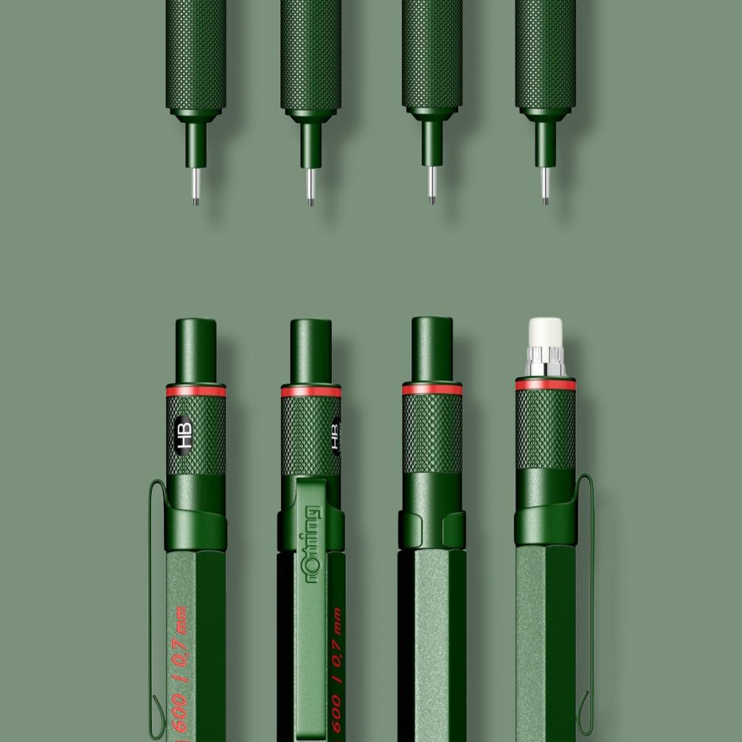 600 Mechanical Pencil 0.7 Green in the group Pens / Writing / Mechanical Pencils at Pen Store (111732)