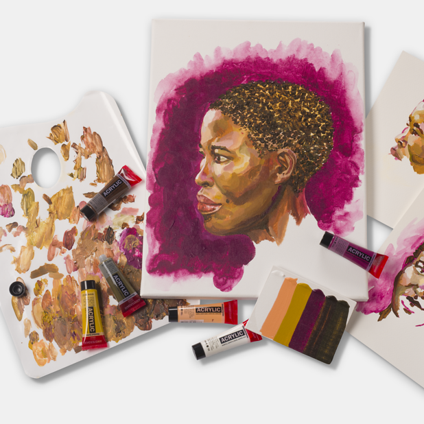 Acrylic Portrait Set 6 x 20 ml in the group Art Supplies / Colors / Acrylic Paint at Pen Store (111754)