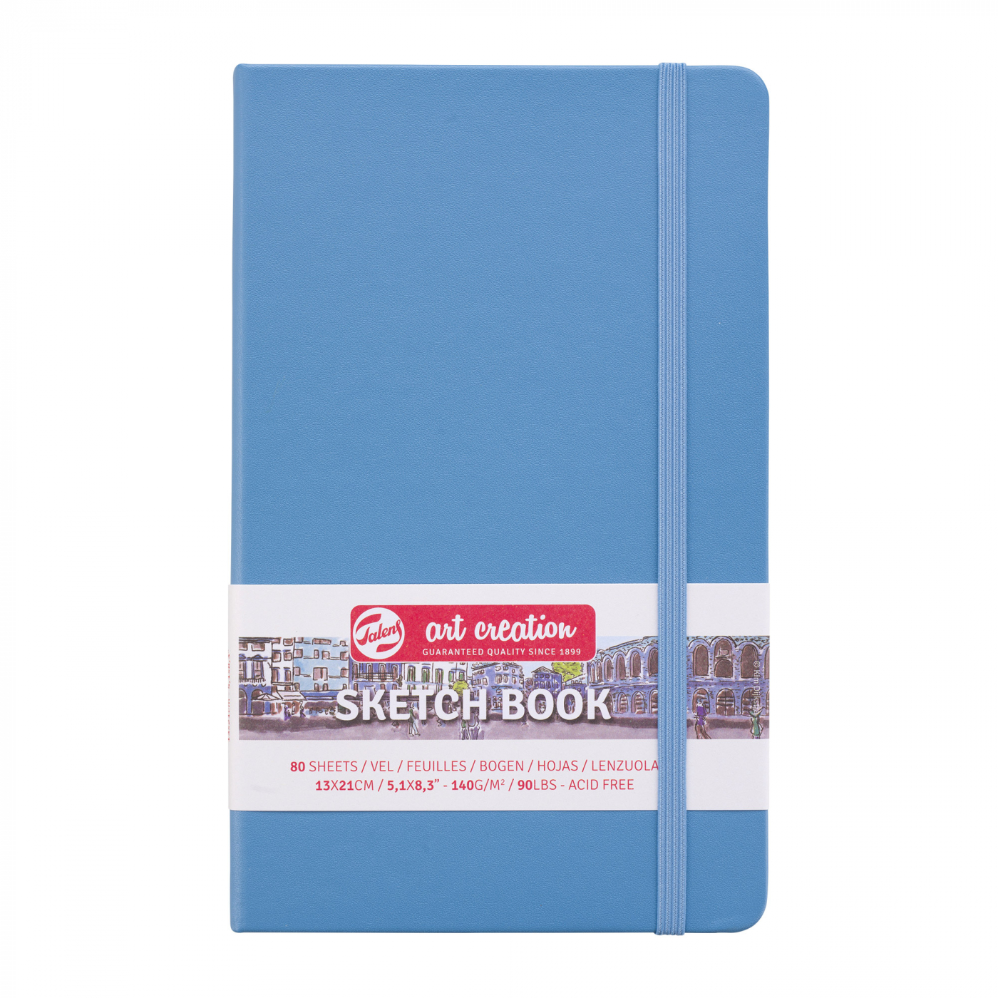 Sketchbook Large Lake Blue in the group Paper & Pads / Artist Pads & Paper / Sketchbooks at Pen Store (111774)
