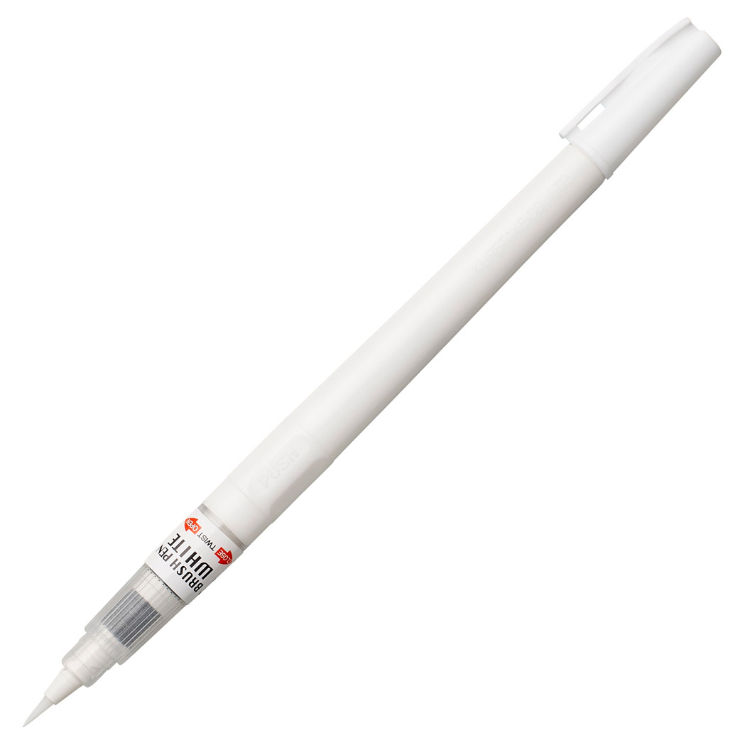 Cartoonist Brush Pen White in the group Pens / Artist Pens / Brush Pens at Pen Store (111791)