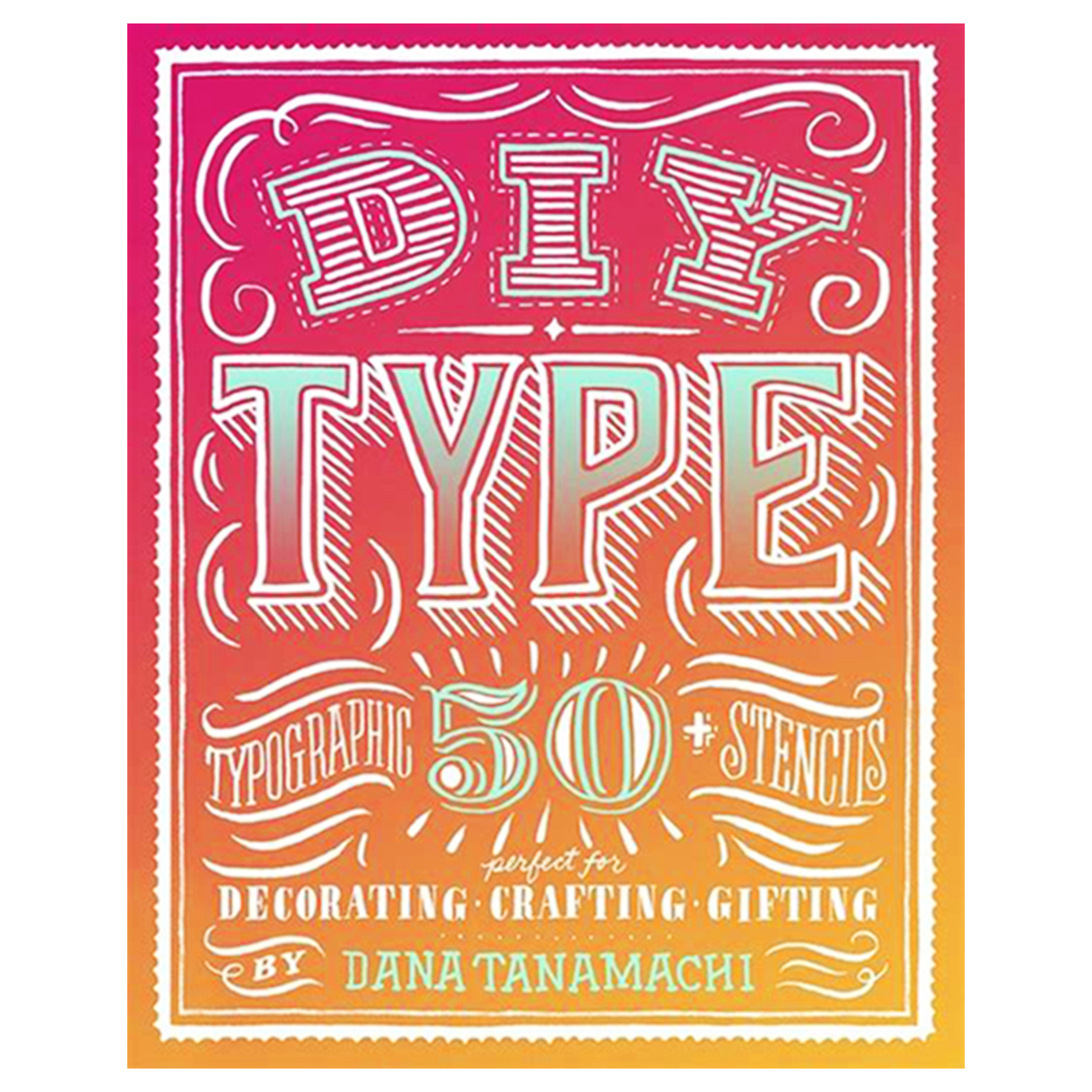 DIY Type: 50+ Typographic Stencils in the group Hobby & Creativity / Create / Crafts & DIY at Pen Store (111833)