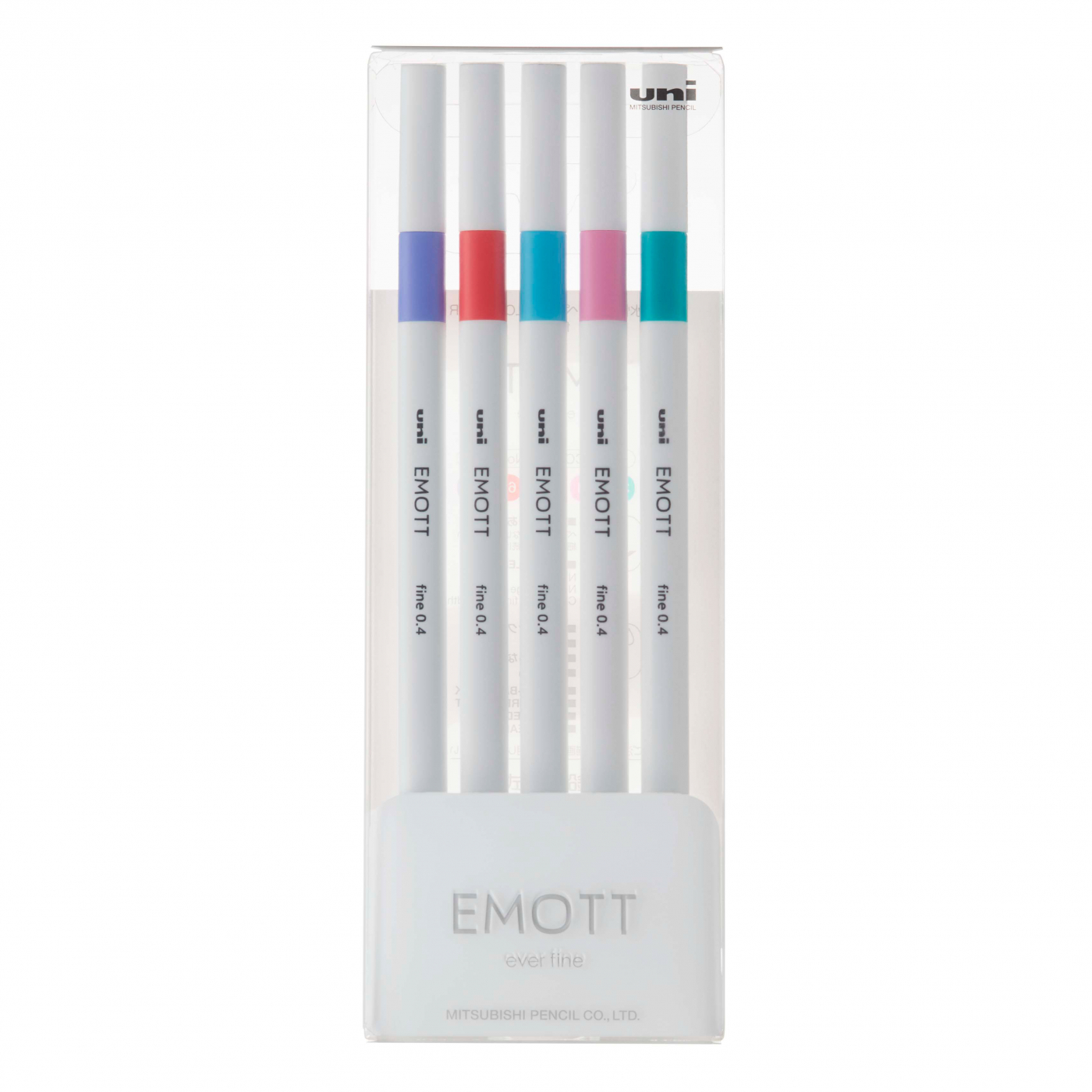 Uni Emott 5-set No. 5 | Pen Store