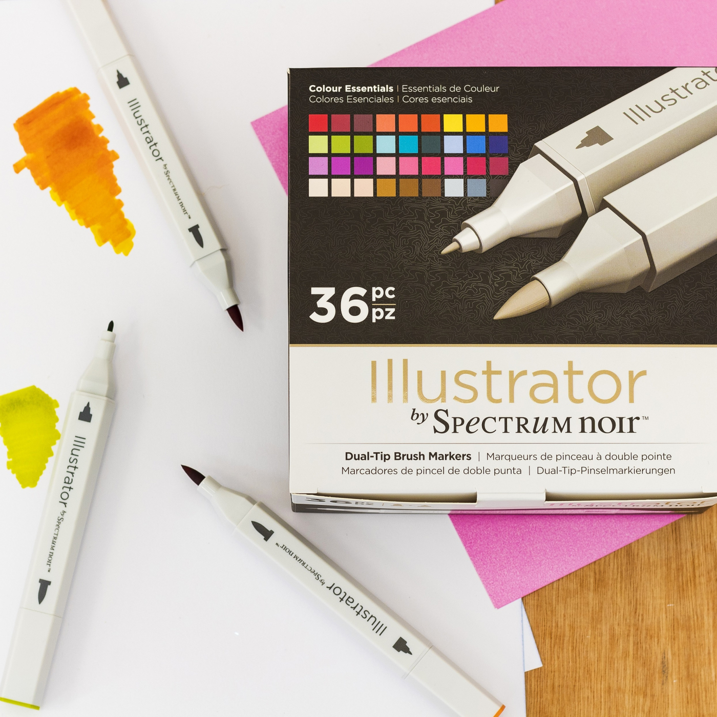 voering Ontevreden eer Spectrum Noir Illustrator Marker 36-set | Pen Store