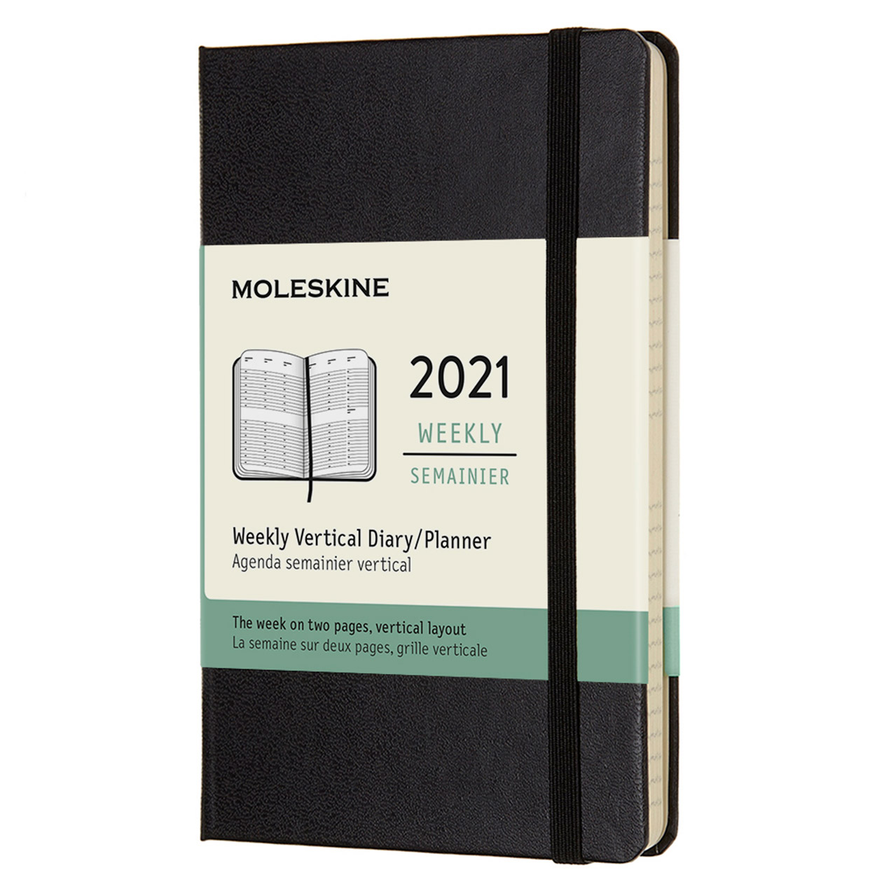 Moleskine Calendar 2021 Weekly Vertical Hardcover Pocket Black Pen Store moleskine kalender 2021 weekly